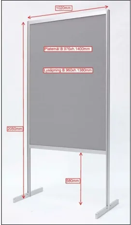 Bilde av en postermal med mål